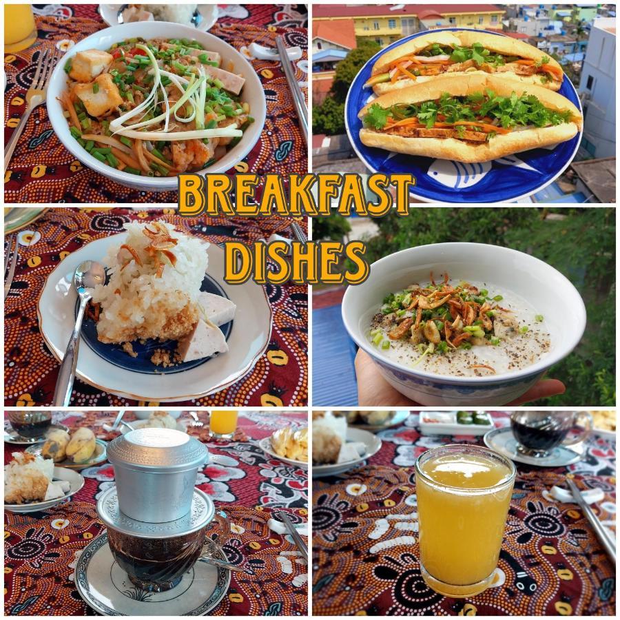 An Homestay-Vietnamese Vegetarian Breakfast Dong Khe Sau Extérieur photo