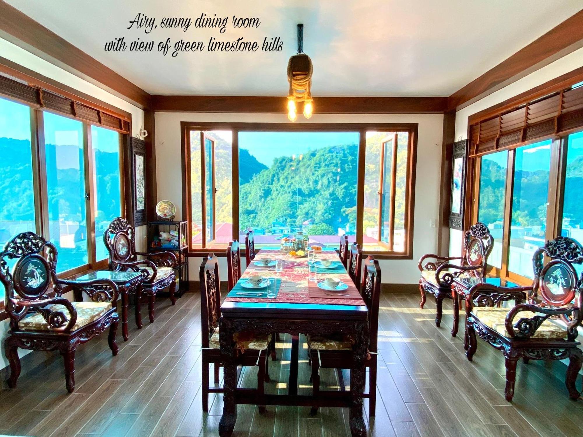 An Homestay-Vietnamese Vegetarian Breakfast Dong Khe Sau Extérieur photo