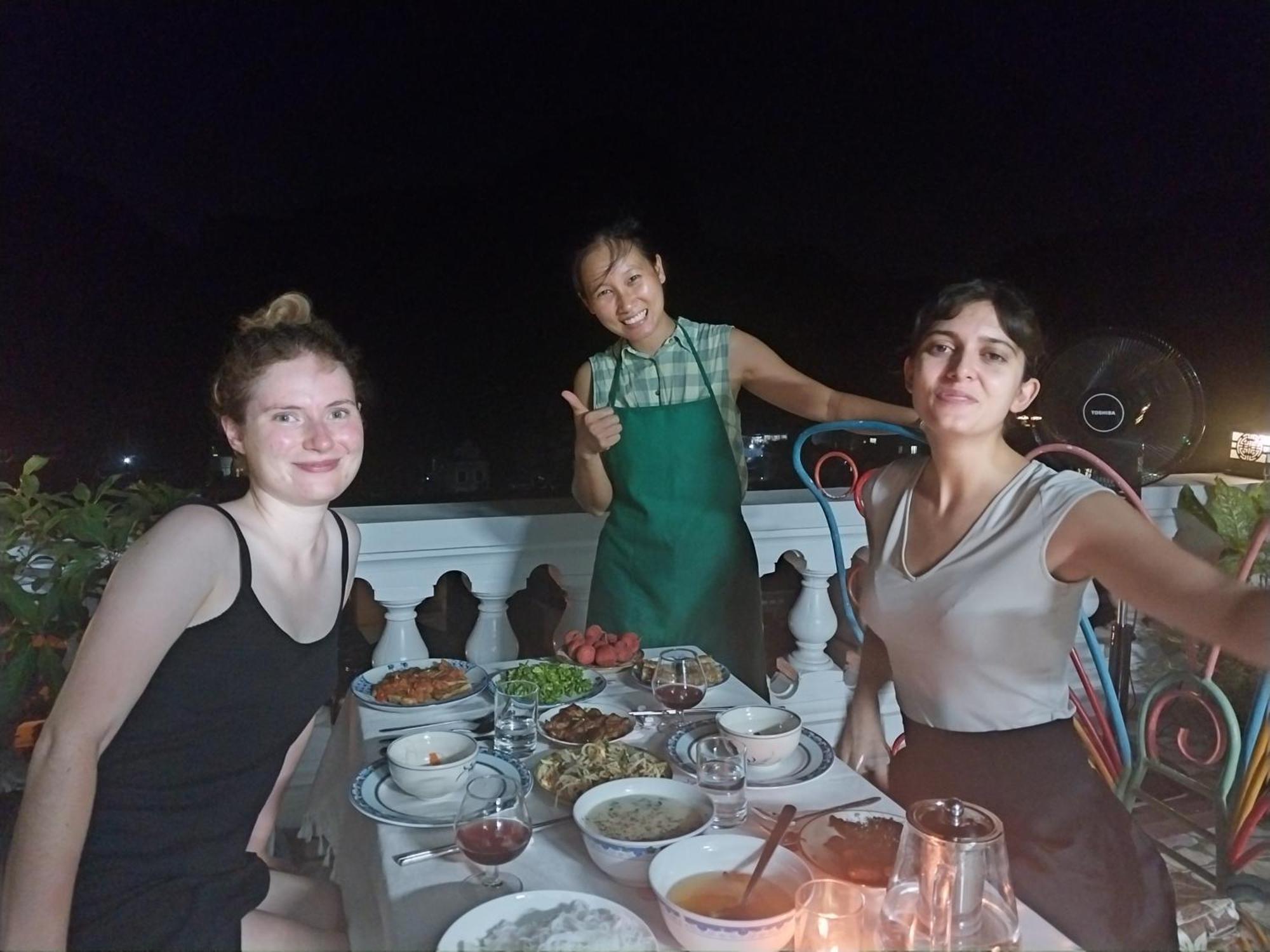 An Homestay-Vietnamese Vegetarian Breakfast Dong Khe Sau Extérieur photo