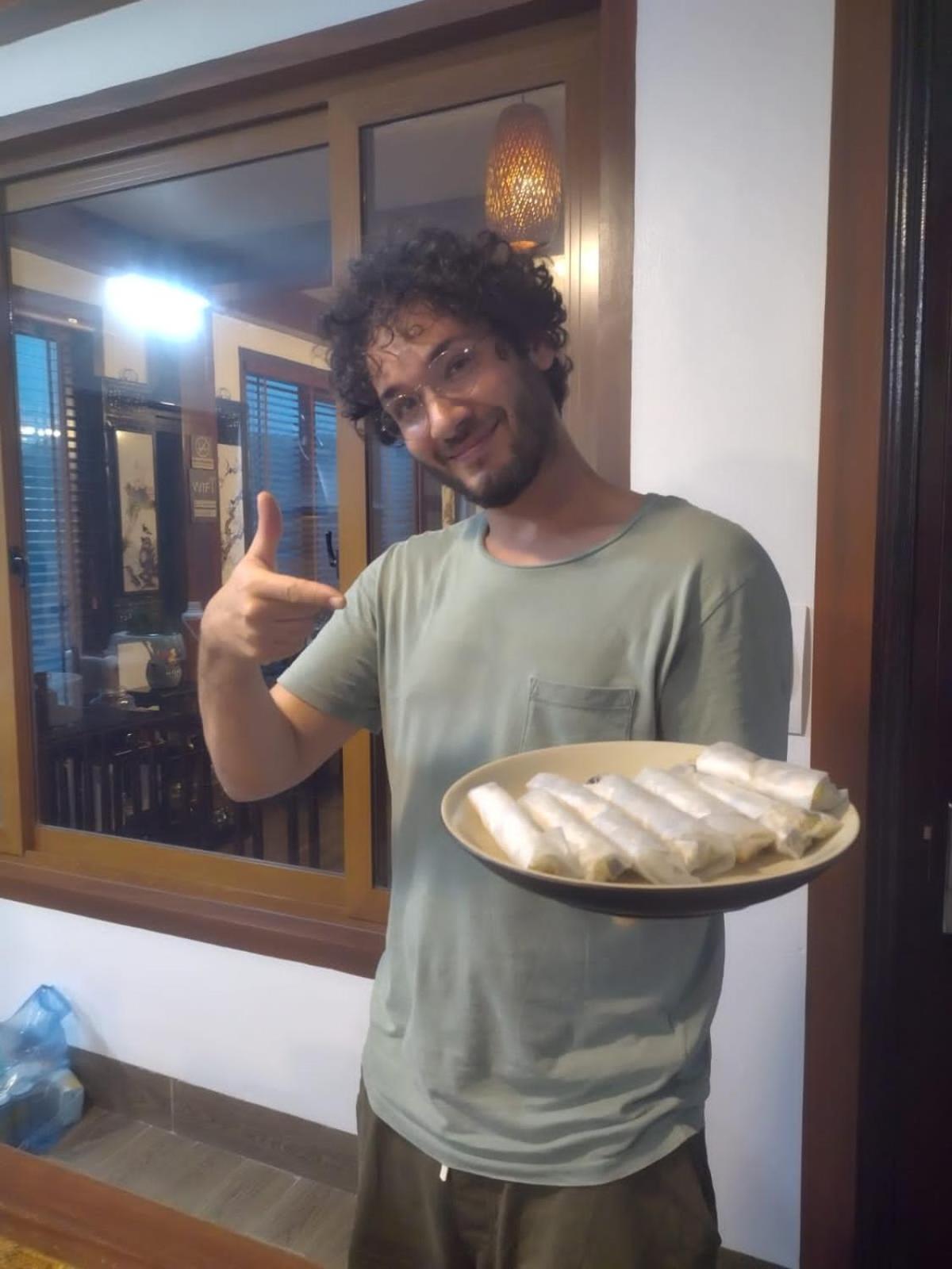 An Homestay-Vietnamese Vegetarian Breakfast Dong Khe Sau Extérieur photo